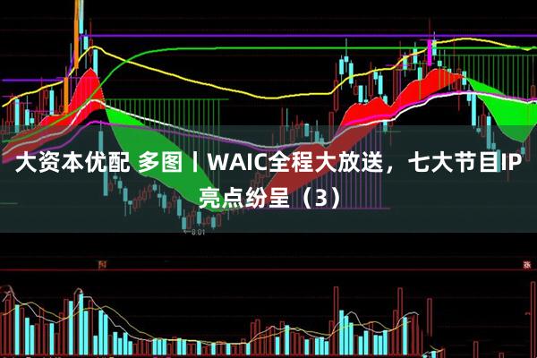 大资本优配 多图丨WAIC全程大放送,七大节目IP亮点纷呈(3)
